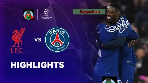 Liverpool 0-1 PSG (Pens. 1-4) | Champions League 24/25 Match Highlights