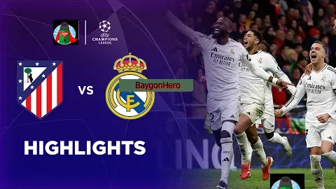 Atletico Madrid 1-0 Real Madrid (Pens. 2-4) | Champions League 24/25 Match Highlights