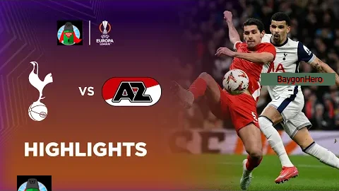 Tottenham Hotspur 3-1 AZ Alkmaar | Europa League 24/25 Match Highlights