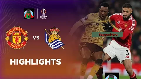 แมนเชสเตอร์ ยูไนเต็ด 4-1 เรอัล โซเซียดาด | ยูโรปา ลีก ไฮไลต์ Europa League 24/25