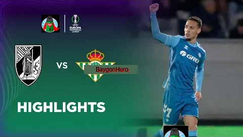 Vitoria SC 0-4 Real Betis | Conference League 24/25 Match Highlights