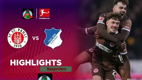 St. Pauli 1-0 Hoffenheim | Bundesliga 24/25 Match Highlights