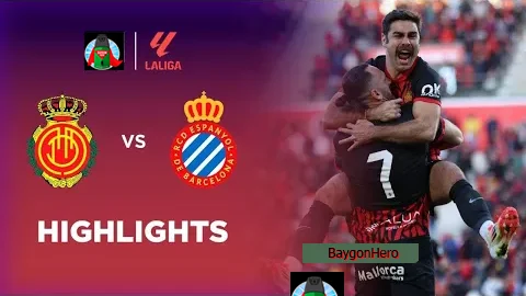 Mallorca 2-1 Espanyol | LaLiga 24/25 Match Highlights