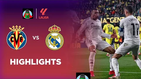 Villarreal 1-2 Real Madrid | LaLiga 24/25 Match Highlights