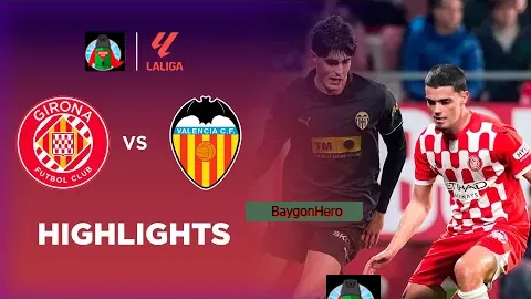 Girona 1-1 Valencia | LaLiga 24/25 Match Highlights