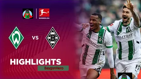 Werder Bremen 3-4 Borussia Mönchengladbach | Bundesliga 24/25 Match Highlights
