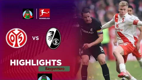 FSV Mainz 2-2 SC Freiburg | Bundesliga 24/25 Match Highlights