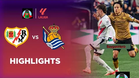 Rayo Vallecano 2-2 Real Sociedad | LaLiga 24/25 Match Highlights