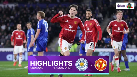 เลสเตอร์ ซิตี้ VS แมนยูไนเต็ด : คลิปไฮไลท์พรีเมียร์ลีก 2024/25
