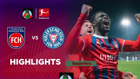 Heidenheim 3-1 Holstein Kiel | Bundesliga 24/25 Match Highlights
