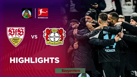 Stuttgart 3-4 Bayer Leverkusen | Bundesliga 24/25 Match Highlights