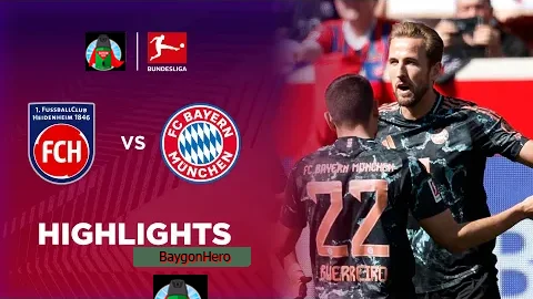 Heidenheim 0-4 Bayern Munich | Bundesliga 24/25 Match Highlights