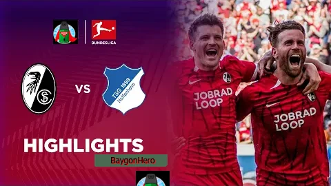 SC Freiburg 3-2 Hoffenheim | Bundesliga 24/25 Match Highlights