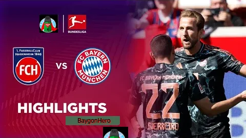 ไฮเด่นไฮม์ 0-4 บาเยิร์น มิวนิค | บุนเดสลีกา ไฮไลต์ Bundesliga 24/25