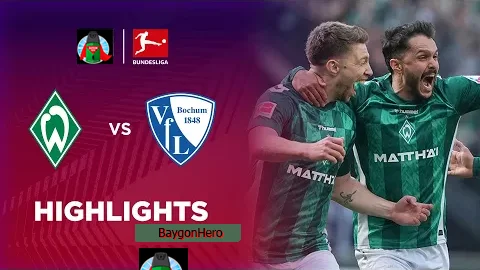 Werder Bremen 1-0 Bochum | Bundesliga 24/25 Match Highlights