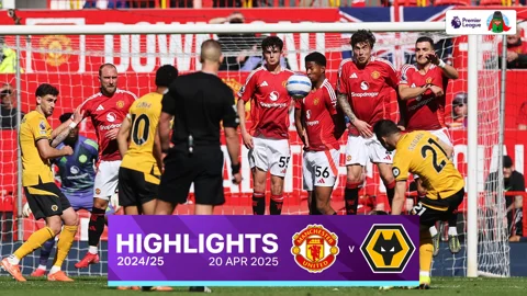 แมนยูไนเต็ด VS วูล์ฟแฮมป์ตัน : คลิปไฮไลท์พรีเมียร์ลีก 2024/25