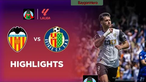 Valencia 3-0 Getafe | LaLiga 24/25 Match Highlights