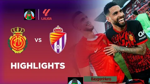 Mallorca 2-1 Valladolid | LaLiga 24/25 Match Highlights