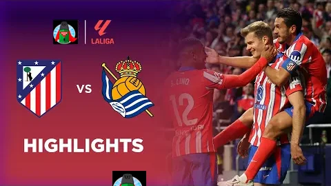 Atletico Madrid 4-0 Real Sociedad | LaLiga 24/25 Match Highlights