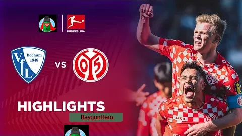 Bochum 1-4 Mainz | Bundesliga 24/25 Match Highlights