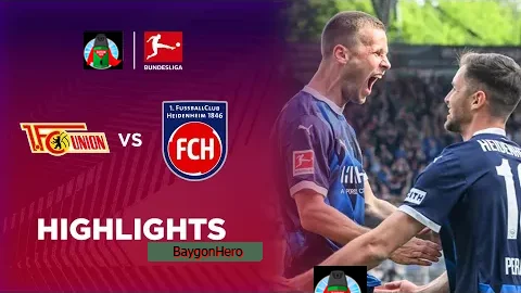 Union Berlin 0-3 Heidenheim | Bundesliga 24/25 Match Highlights