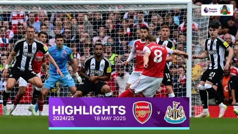 อาร์เซน่อล VS นิวคาสเซิล : คลิปไฮไลท์พรีเมียร์ลีก 2024/25