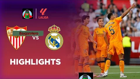 Sevilla 0-2 Real Madrid | LaLiga 24/25 Match Highlights