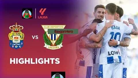 Las Palmas 0-1 Leganes | LaLiga 24/25 Match Highlights