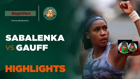 Aryna Sabalenka vs Coco Gauff | ไฮไลต์ เฟร้นช์ โอเพ่น Roland Garros 2025