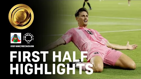 Awesome Allende Goal Gives Inter Miami Lead Vs. Palmeiras | FIFA Club World Cup Halftime Highlights